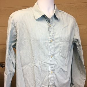 Eddie Bauer Long Sleeve Button Up Dress Shirt
